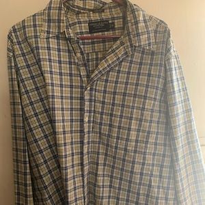 Men’s button up casual shirt.